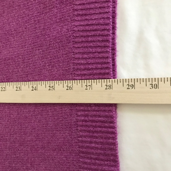 AVA & VIV Crew Neck Sweater Long Sleeve Purple Pink Women’s Plus Size 2X - Picture 10 of 13